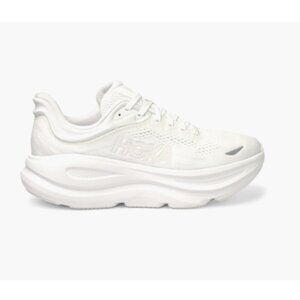 Bondi 9 Road Running Shoes Hoka Women White White